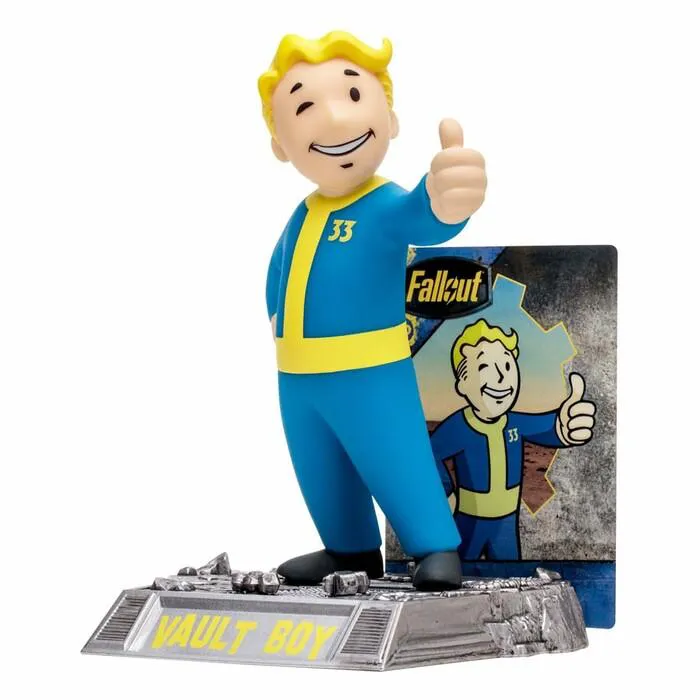 FALLOUT - Movie Maniacs - Vault Boy Gold Label Action Figure
