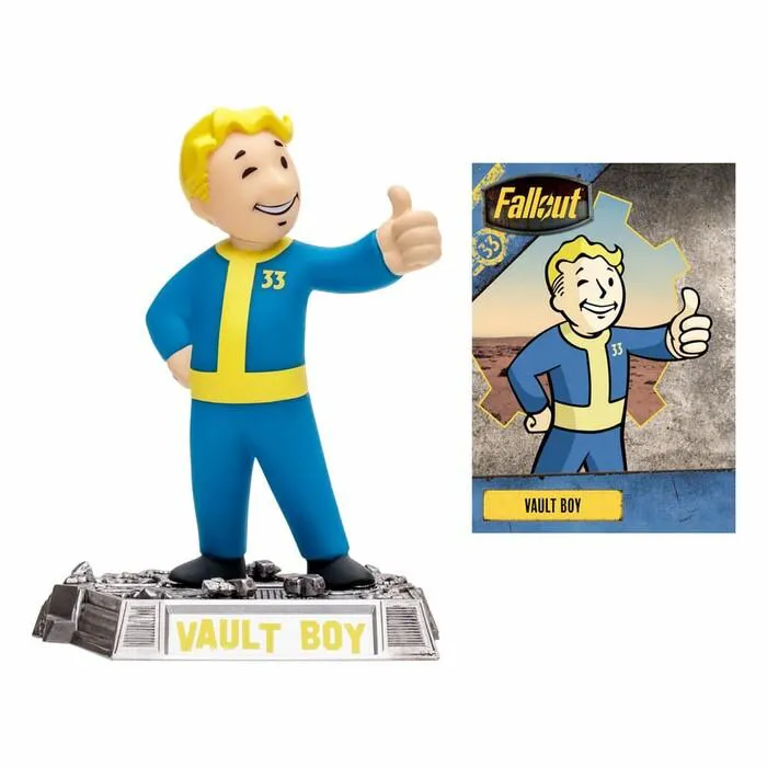 FALLOUT - Movie Maniacs - Vault Boy Gold Label Action Figure