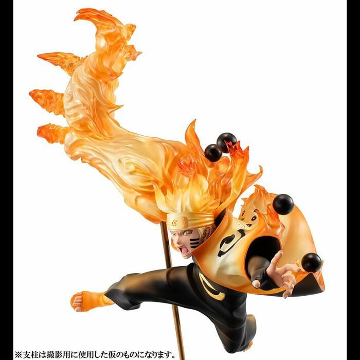 NARUTO SHIPPUDEN - Naruto Uzumaki Six Paths Sage Mode 15th Anniversary Ver. 1/8 Pvc Figure G.E.M.