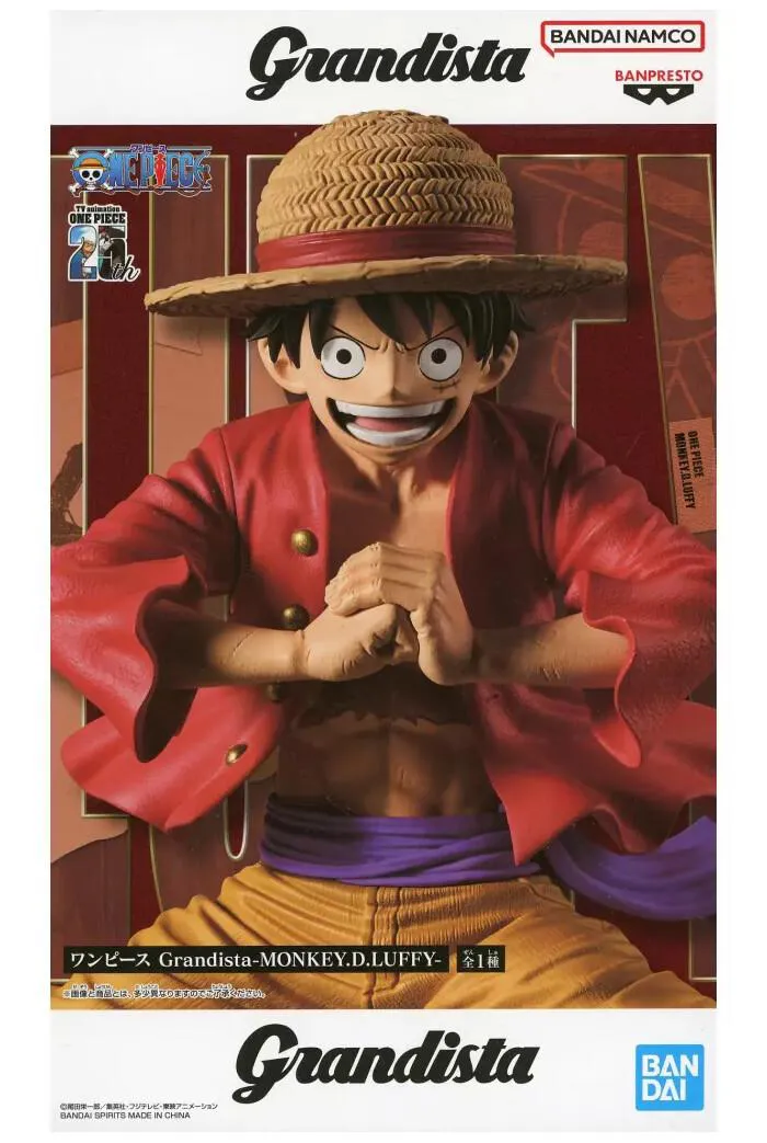 ONE PIECE - Grandista The Grandline Men Monkey D. Luffy DX Pvc Figure