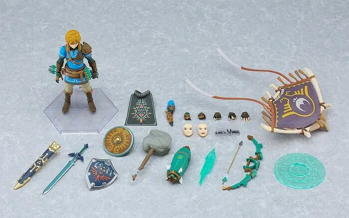 LEGEND OF ZELDA - Tears of the Kingdom - Link DX Edition Figma Action Figure # 626-DX