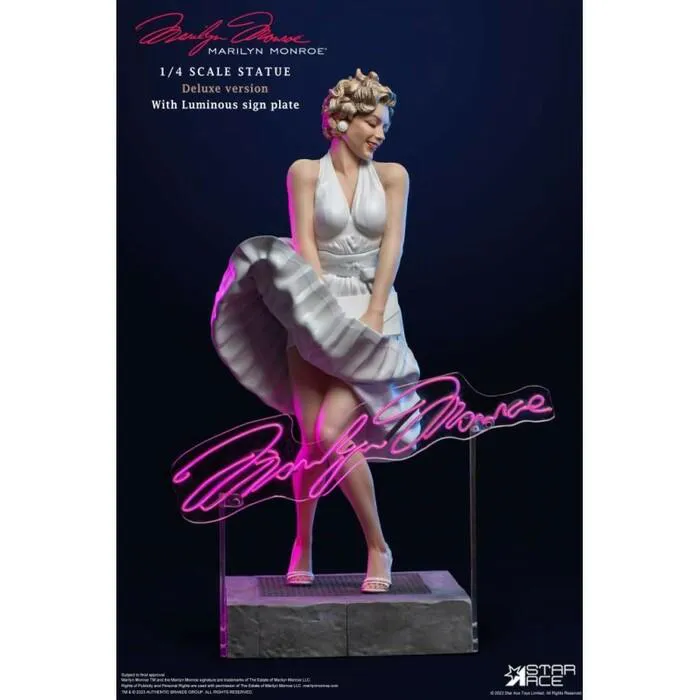MARYLIN MONROE - Marilyn Monroe 1/4 Deluxe Polystone Statue