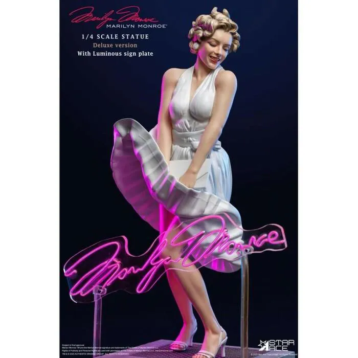 MARYLIN MONROE - Marilyn Monroe 1/4 Deluxe Polystone Statue