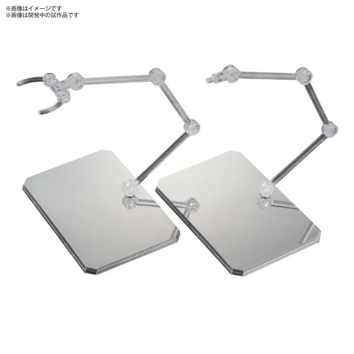 GUNDAM ACTION BASE - 6 Clear Mirror Sticker Set - Model Kit