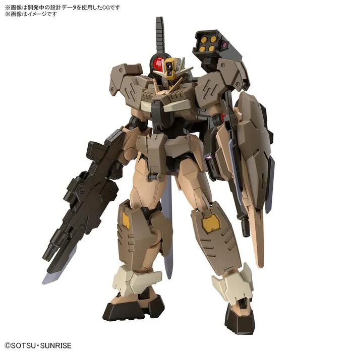 GUNDAM - 1/144 00 Command Qant Desert Type Model Kit HGGBM #