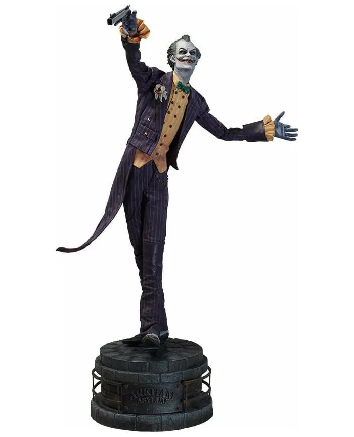 BATMAN - Arkham Asylum - Joker Premium Format Figure 1/4 Statue N.979 - Defective