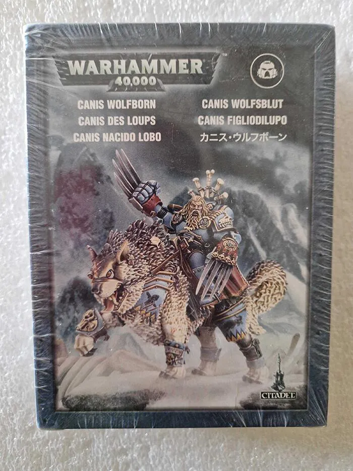 WARHAMMER 40K - Space Marines Space Wolves Canis Wolfborn 53-09