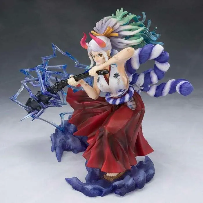ONE PIECE - Figuarts ZERO Extra Battle - Yamato Thunder Bagua Battle Scarred Ver. Pvc Figure Tamashii Exclusive