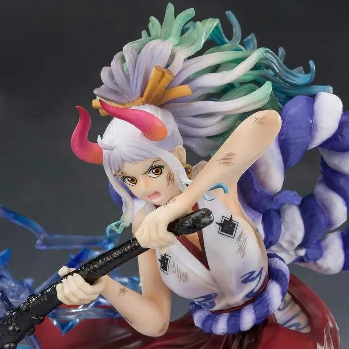 ONE PIECE - Figuarts ZERO Extra Battle - Yamato Thunder Bagua Battle Scarred Ver. Pvc Figure Tamashii Exclusive