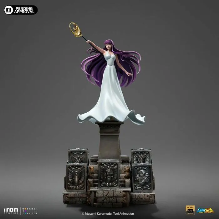 SAINT SEIYA - Saori Kido Lady Isabel Athena 1/10 Deluxe Art Scale Statue