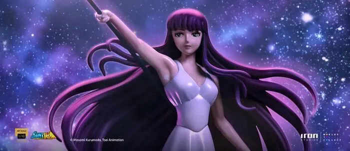 SAINT SEIYA - Saori Kido Lady Isabel Athena 1/10 Deluxe Art Scale Statue