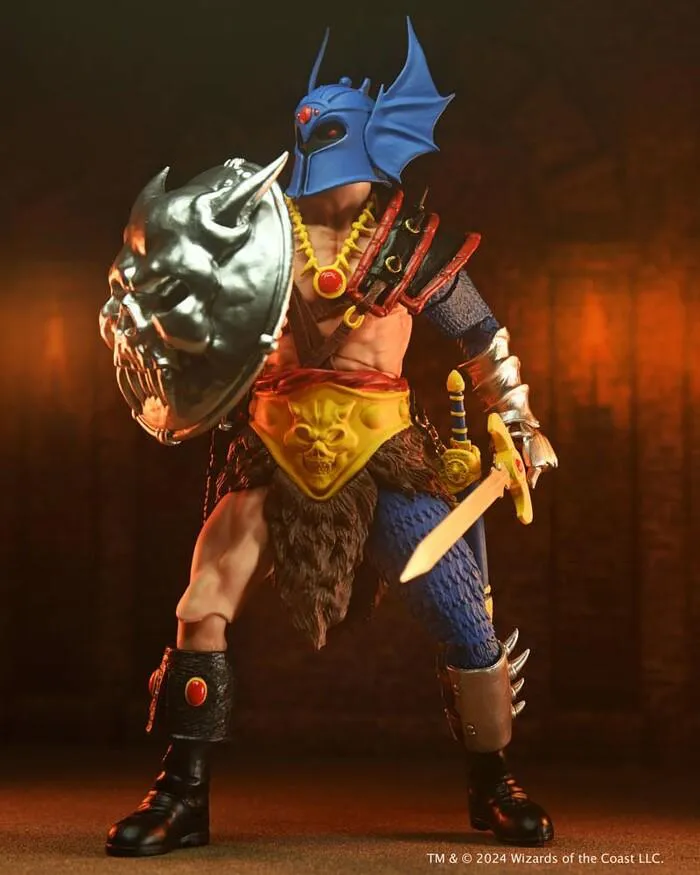 DUNGEONS & DRAGONS - Warduke on Blister Card 50th Anniversary Action Figure