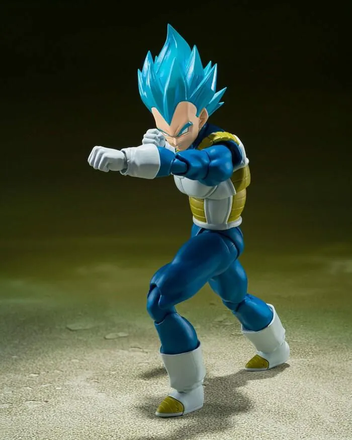 DRAGON BALL - Super - Super Saiyan God Super Saiyan Vegeta Unwavering Saiyan Pride S.H. Figuarts Action Figure