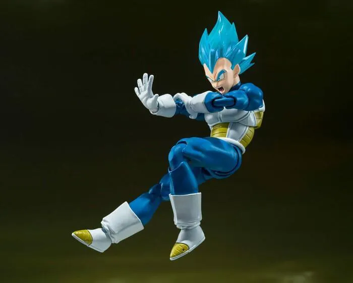 DRAGON BALL - Super - Super Saiyan God Super Saiyan Vegeta Unwavering Saiyan Pride S.H. Figuarts Action Figure