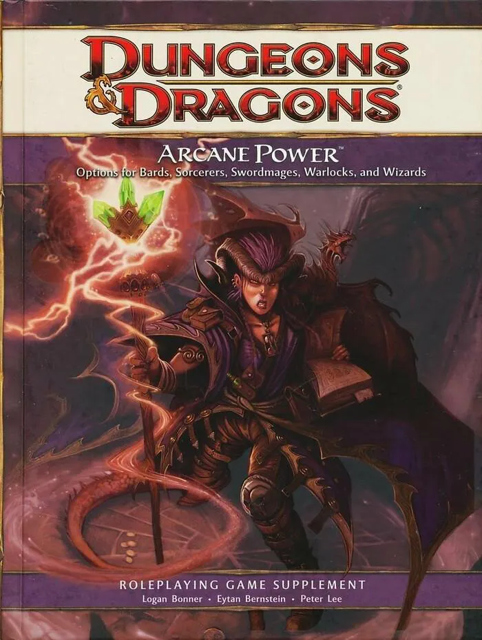 DUNGEONS & DRAGONS - 4th Edition - Arcane Power - English