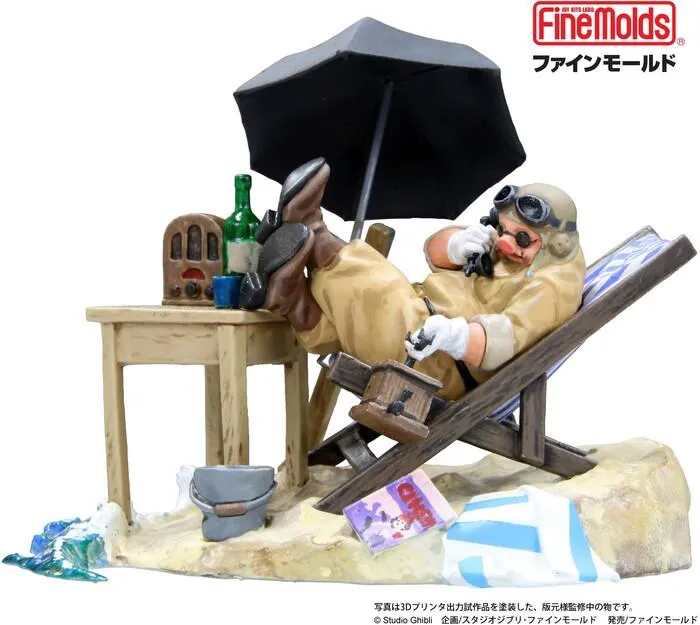 PORCO ROSSO - Studio Ghibli Vignette Collection - al Nascondiglio Model KIt