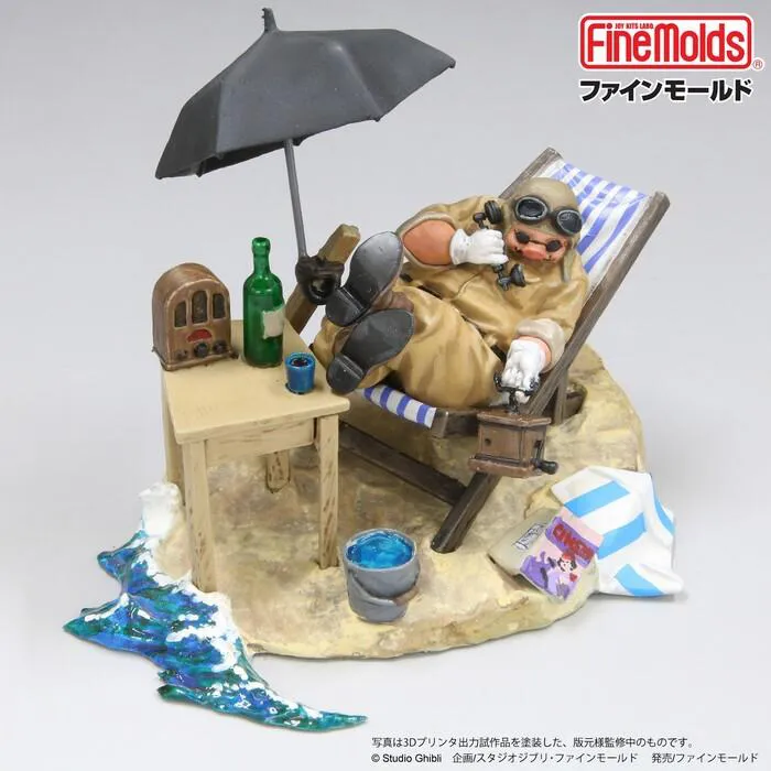 PORCO ROSSO - Studio Ghibli Vignette Collection - al Nascondiglio Model KIt