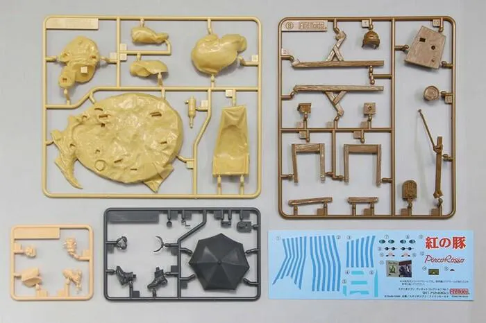 PORCO ROSSO - Studio Ghibli Vignette Collection - al Nascondiglio Model KIt