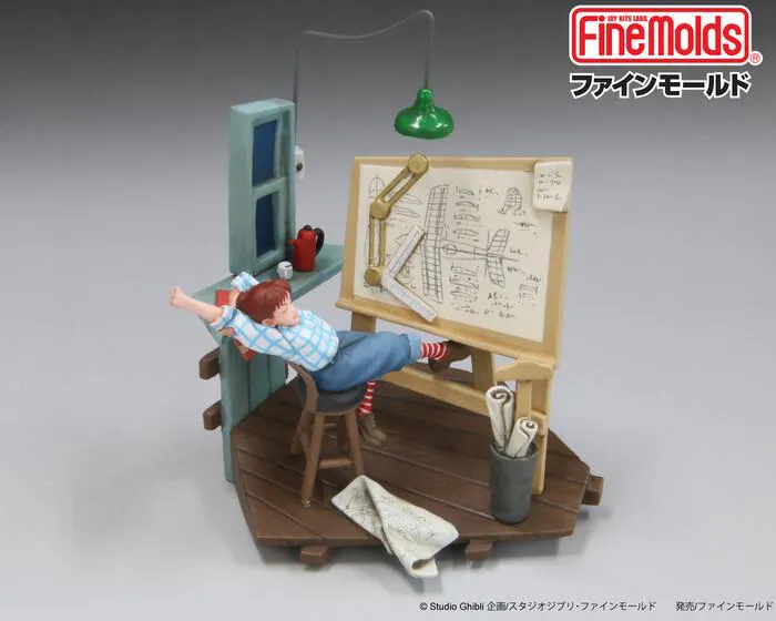 PORCO ROSSO - Studio Ghibli Vignette Collection - Fio mancanza di sonno Model Kit