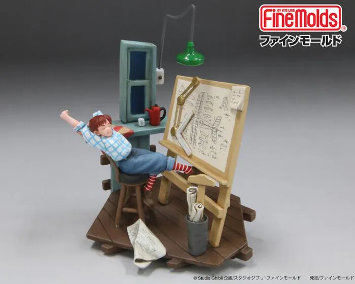 PORCO ROSSO - Studio Ghibli Vignette Collection - Fio mancanza di sonno Model Kit
