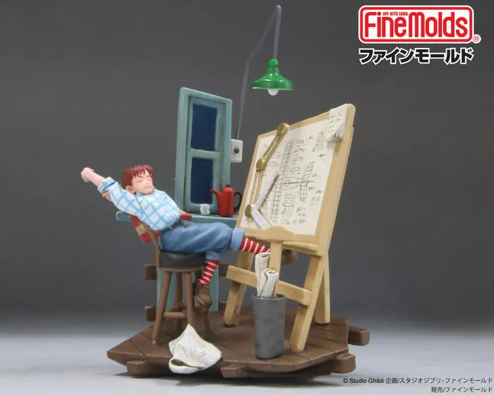 PORCO ROSSO - Studio Ghibli Vignette Collection - Fio mancanza di sonno Model Kit
