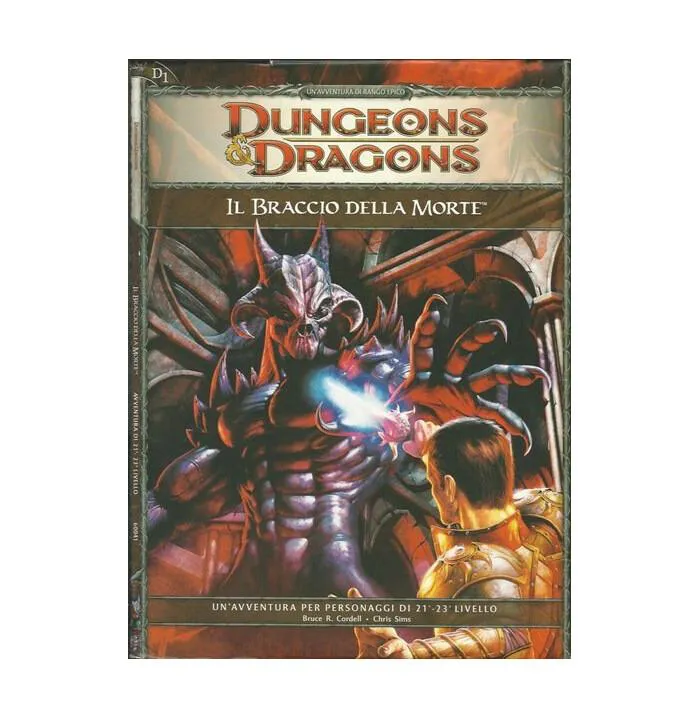 DUNGEONS & DRAGONS - 4th Edition - Il braccio della morte - Italiano