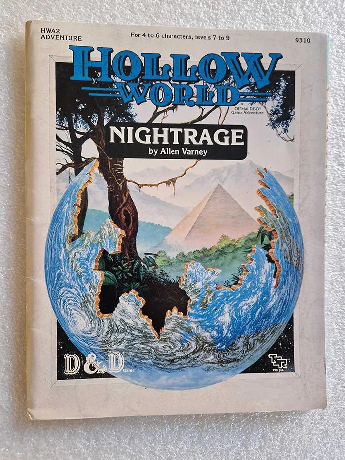 DUNGEONS & DRAGONS - HWA2 Adventure - Hollow World - Nightrage - English
