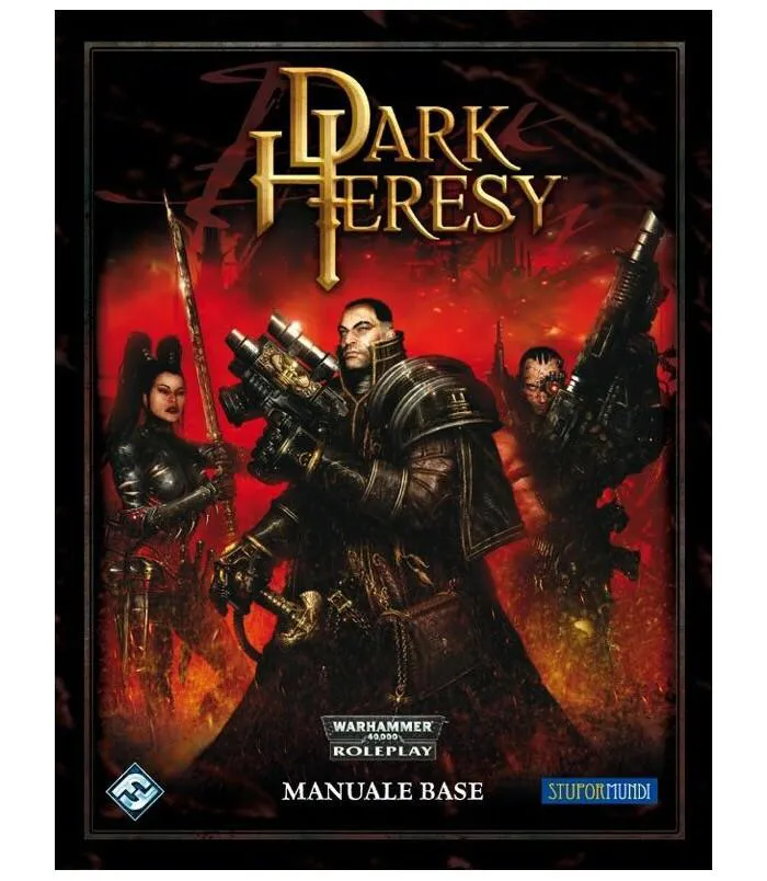 WARHAMMER 40K DARK HERESY - Manuale Base - Italiano