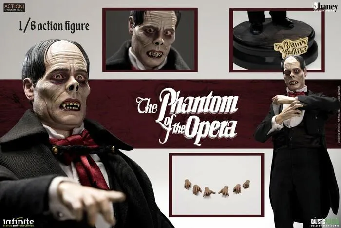 UNIVERSAL MONSTERS - Lon Chaney As The Phantom Of The Opera Standard Ver. 1/6 Action Figure 12"
