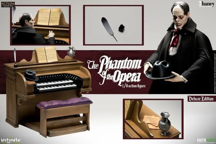 UNIVERSAL MONSTERS - Lon Chaney As The Phantom Of The Opera Deluxe Ver. 1/6 Action Figure 12"