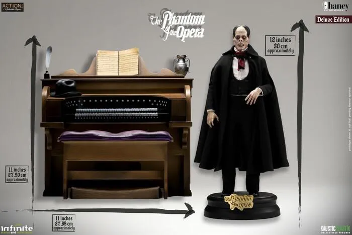 UNIVERSAL MONSTERS - Lon Chaney As The Phantom Of The Opera Deluxe Ver. 1/6 Action Figure 12"