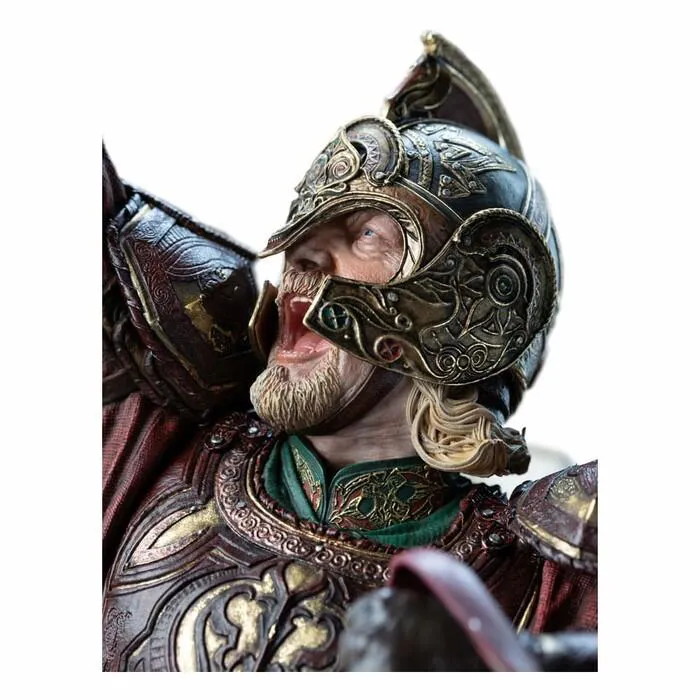 LORD OF THE RINGS - King Theoden on Snowmane 1/6 Polystone Statue