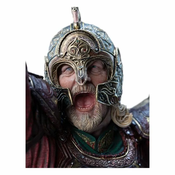 LORD OF THE RINGS - King Theoden on Snowmane 1/6 Polystone Statue