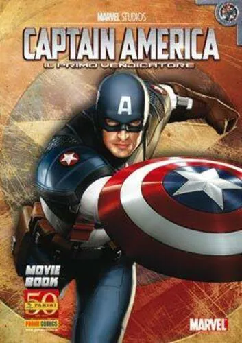 CAPITAN AMERICA IL PRIMO VENDICATORE MOVIE BOOK - MARVEL WORLD 3