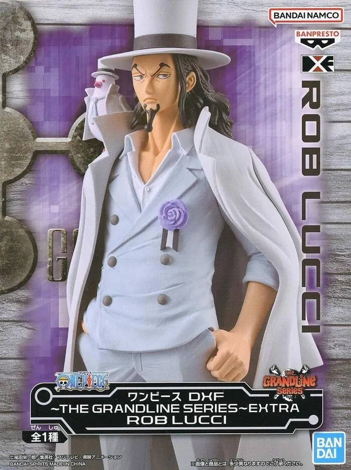 ONE PIECE - The Grandline Men Extra Rob Lucci Pvc Figure