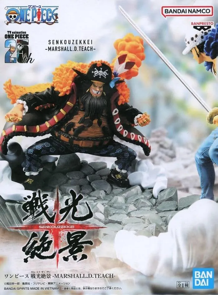 ONE PIECE - Senkozekkei - Marshall D. Teach Blackbeard Barbabera Pvc Figure