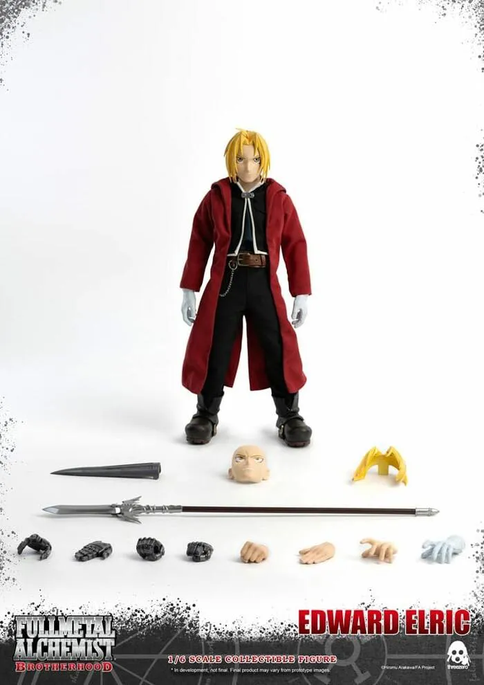 FULLMETAL ALCHEMIST - Brotherhood - Edward Elric 1/6 Action Figure 12"