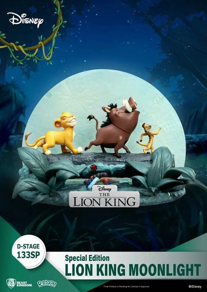 DISNEY - D-Stage - The Lion King Moonlight Special Edition Pvc Diorama