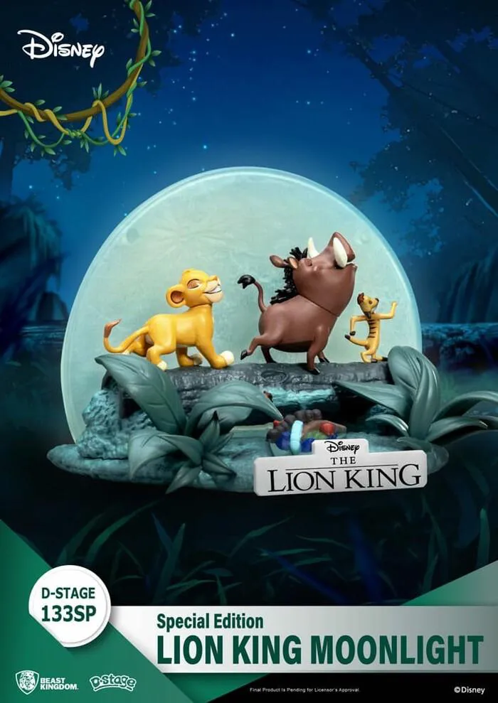DISNEY - D-Stage - The Lion King Moonlight Special Edition Pvc Diorama