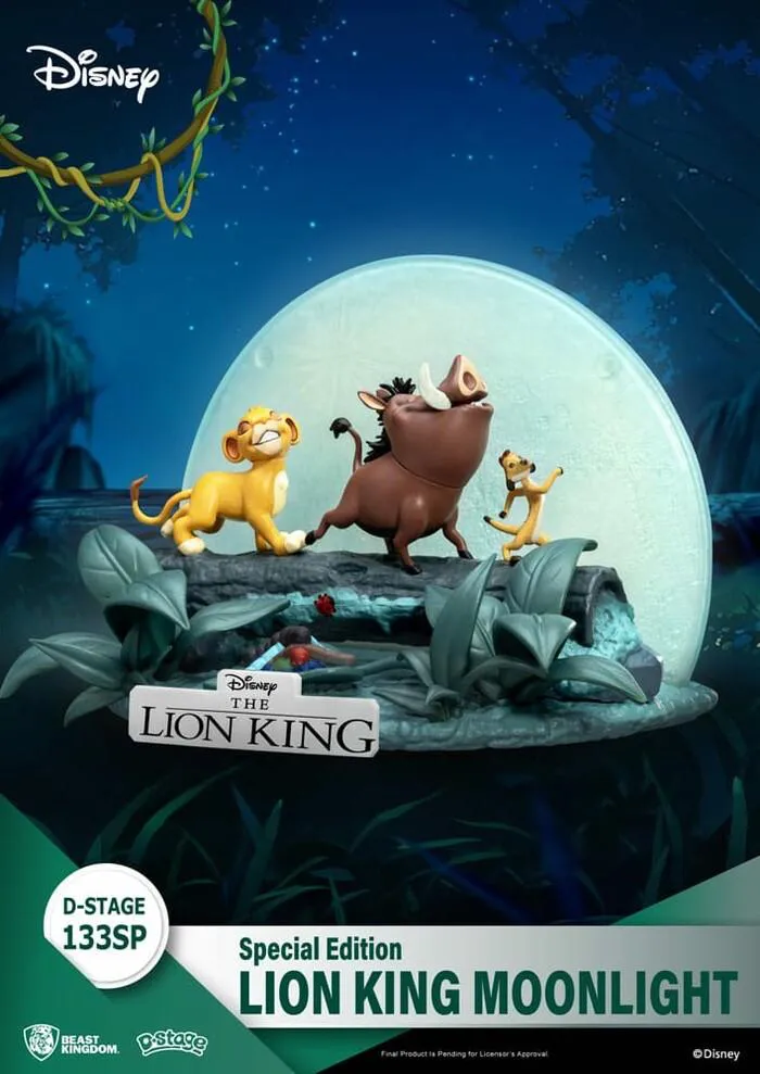DISNEY - D-Stage - The Lion King Moonlight Special Edition Pvc Diorama