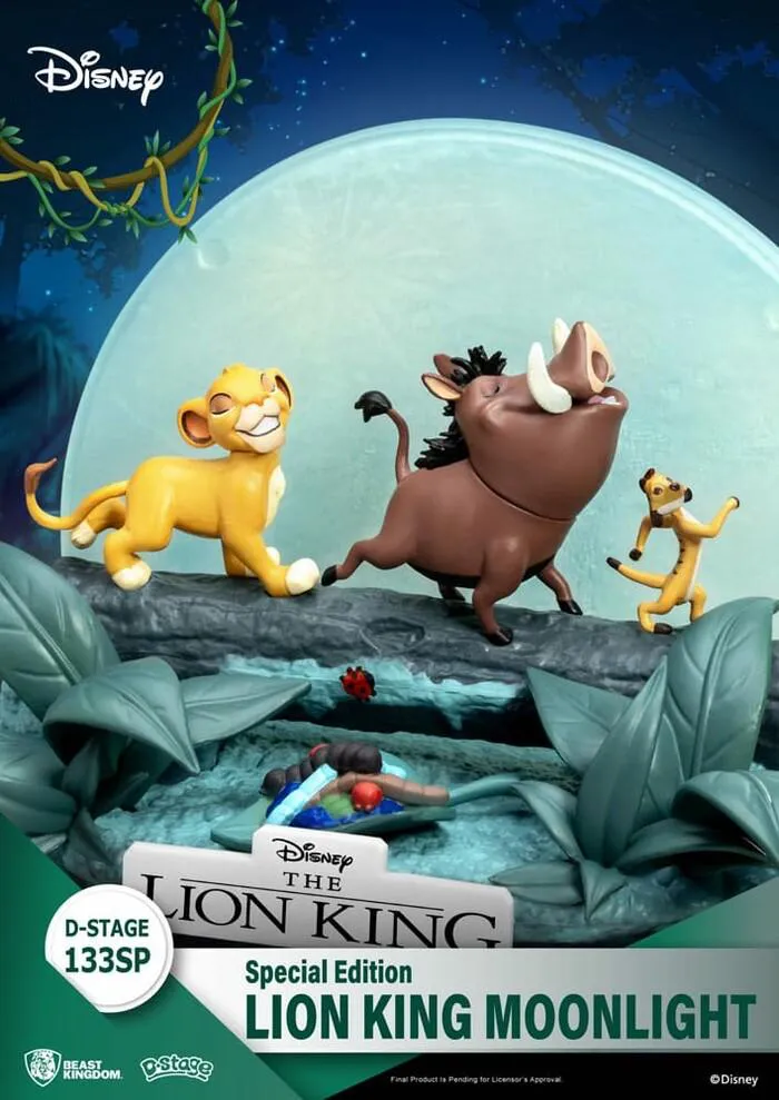 DISNEY - D-Stage - The Lion King Moonlight Special Edition Pvc Diorama