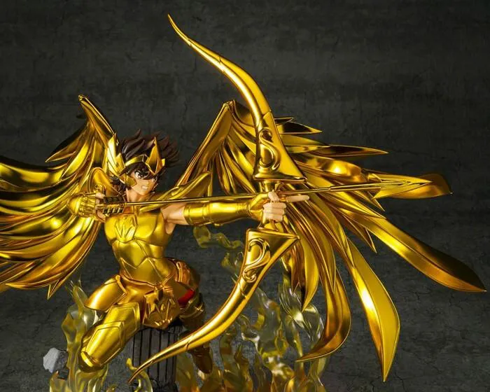 SAINT SEIYA - Figuarts ZERO Metallic Touch - Sagittarius Seiya Pvc Figure
