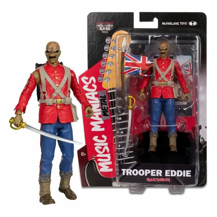 IRON MAIDEN - Metal Music Maniacs - Eddie Trooper Action Figure