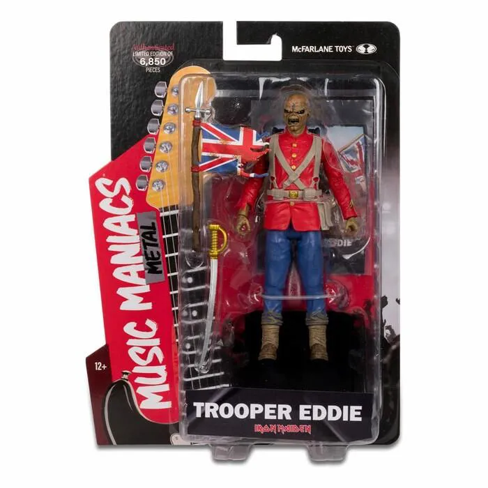 IRON MAIDEN - Metal Music Maniacs - Eddie Trooper Action Figure