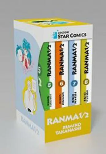 RANMA 1/2 COLLECTION 2 STAR COLLECTION 6 CONTIENE VOLUMI DA 5 A 8