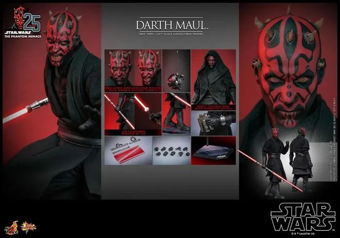 STAR WARS - Episode I - Darth Maul 1/6 Action Figure 12" MMS748