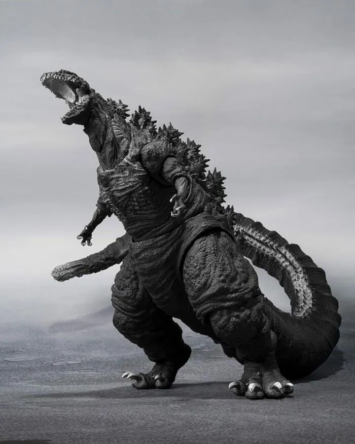 GODZILLA 2016 - Godzilla The Fourth Orthochromatic Ver. S.H. Monster Arts Action Figure
