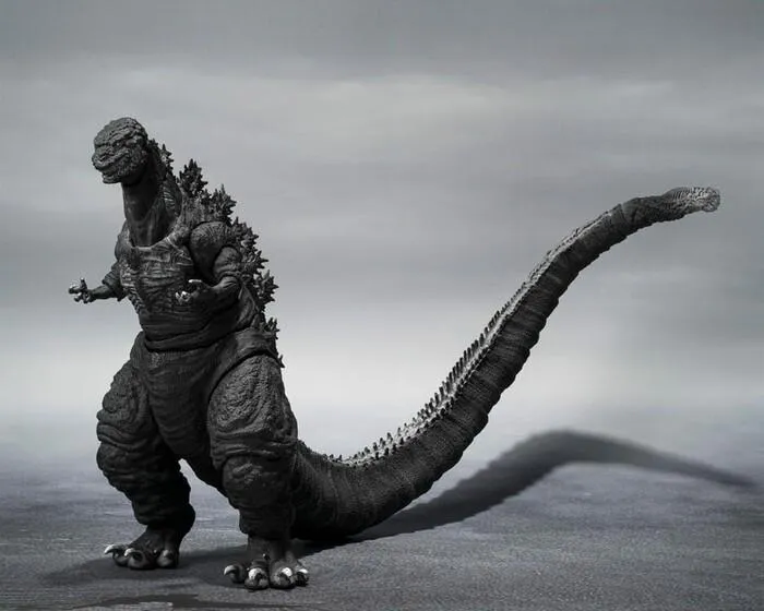 GODZILLA 2016 - Godzilla The Fourth Orthochromatic Ver. S.H. Monster Arts Action Figure