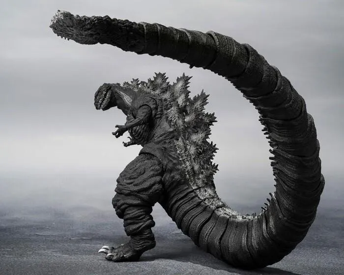 GODZILLA 2016 - Godzilla The Fourth Orthochromatic Ver. S.H. Monster Arts Action Figure