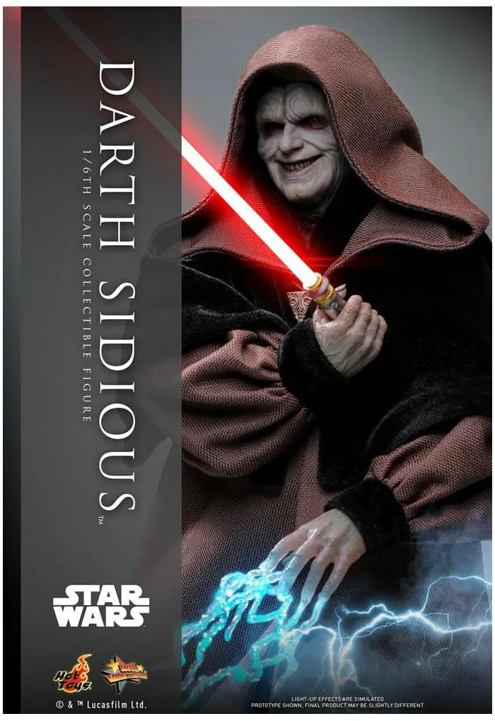 STAR WARS - Darth Sidious 1/6 Action Figure 12" MMS745